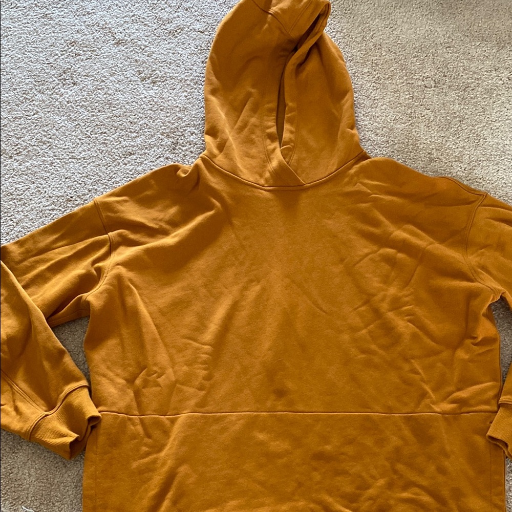 lululemon athletica Yellow Sweatshirt Cozy Pullover